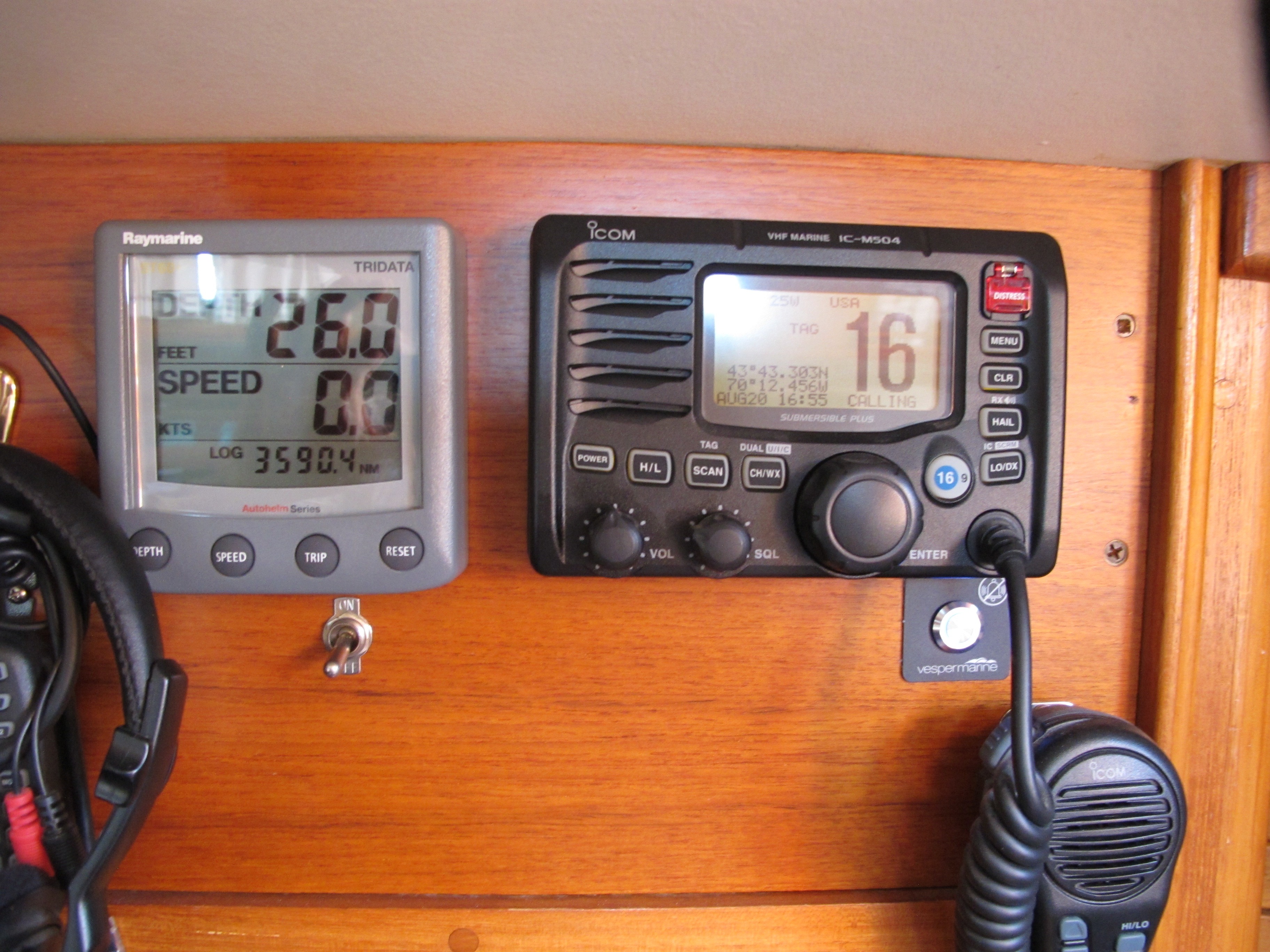 Icom 504 + Tri Data