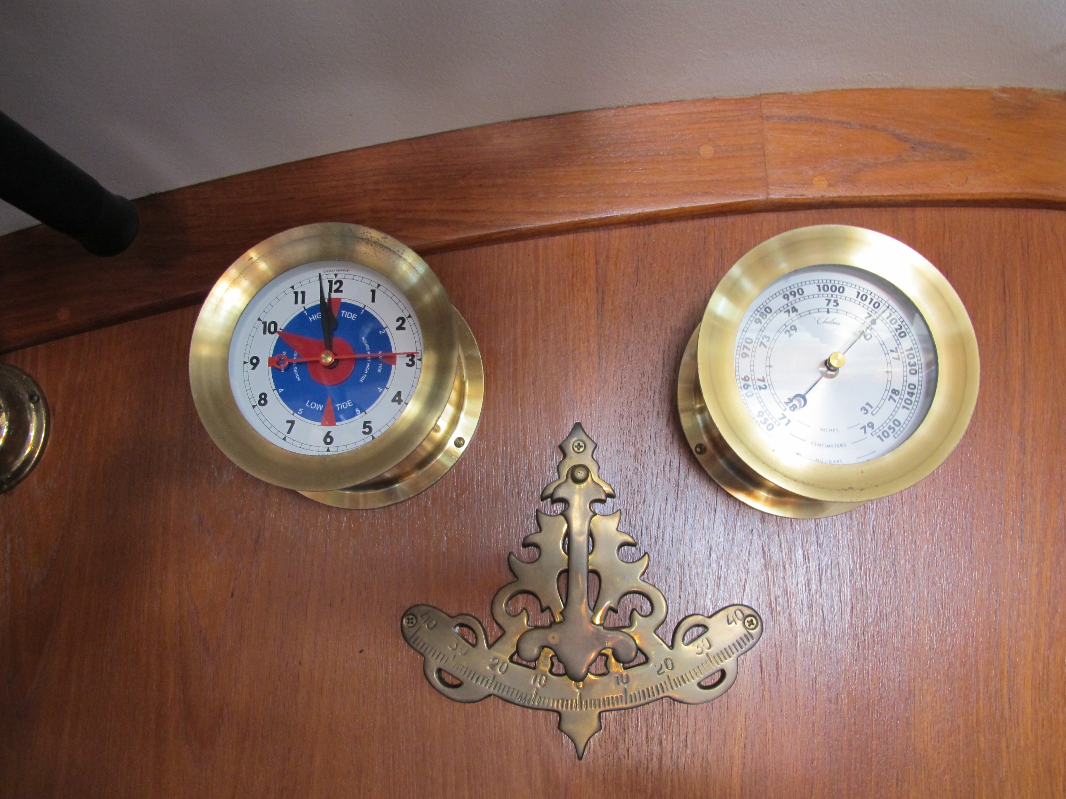 Clock and Barometer